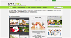 Desktop Screenshot of easytribu.com